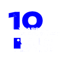10 Years Sticker by MUG
