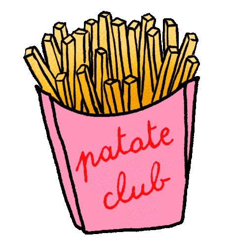 French Fries Sticker