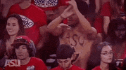 Lets Go Fan GIF by Arizona State University