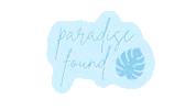 Paradise Found Summer Sticker