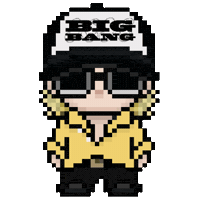 New York Pixel Sticker