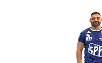 Fc Grenoble Rugby Smile Sticker by FCG Rugby