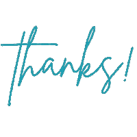 Give Thanks Thank You Sticker by Sheila Streetman