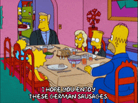 Lisa Simpson Dinner GIF by The Simpsons