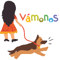 anaeats dog travel puppy vacation Sticker