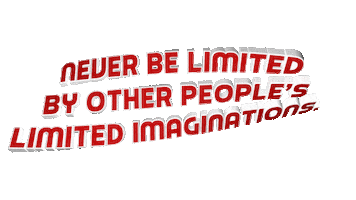 Caption Statement Contemporary Text 3D Visuals Wordart Gif Art Gifart Opticalartinc Phrase Sticker by OpticalArtInc.