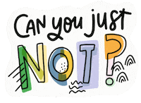 Can You Not Sticker by Lisa Aihara