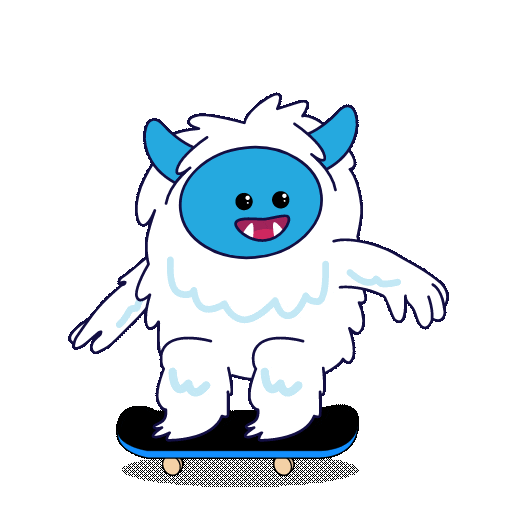 Cake Skating Sticker by The CakeMonster Official