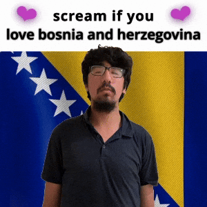 (silent) scream if you love bosnia and herzegovina