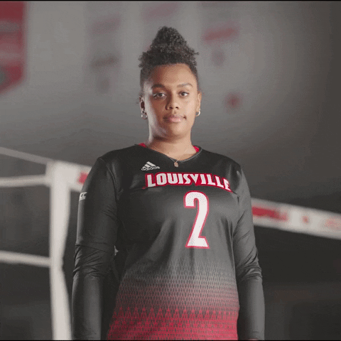 Volleyball GIF by Louisville Cardinals