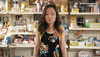andrea bang shrug GIF by Kim's Convenience