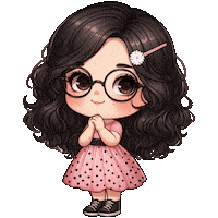 Girl Menininha Sticker