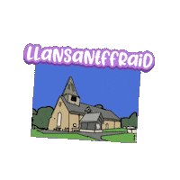 Llansantffraid Sticker