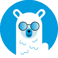 Lamacompta share lamacompta Sticker