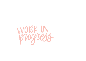 milkandhoneymade working wip work in progress work in process Sticker