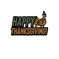 Thanksgiving Turkey Sticker by ROAM Roof & Solar