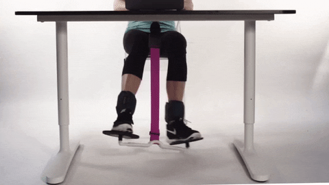 burn calories exercise at work GIF by Grouphunt