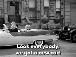 Driving I Love Lucy GIF by Paramount+