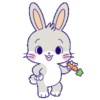 Bunny Smile Sticker by Looney Tunes
