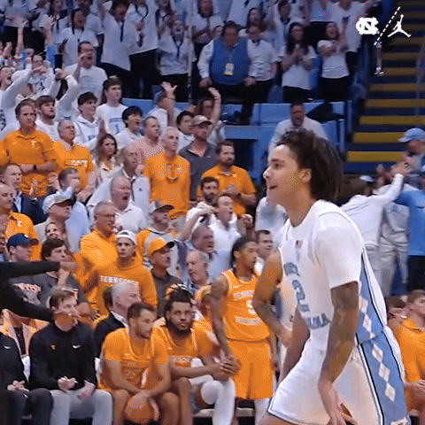 Excited Lets Go GIF by UNC Tar Heels