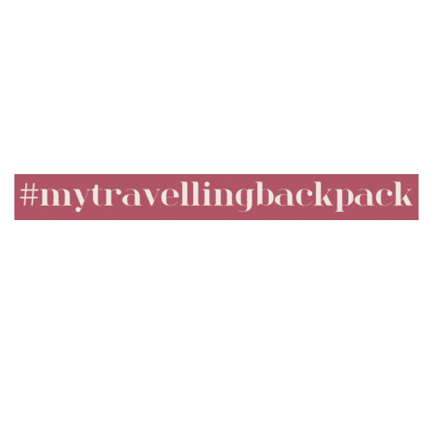 mytravellingbackpack giphyupload travel traveltuesday mytravellingbackpack Sticker