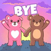 See Ya Goodbye GIF by BEARISH