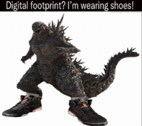 Godzilla Footprint GIF
