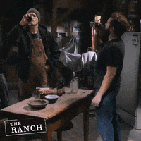 the ranch drinking GIF by NETFLIX