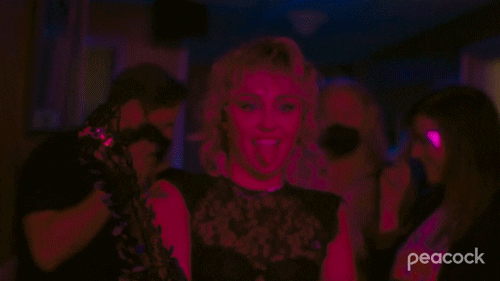 Miley Cyrus Pride GIF by PeacockTV