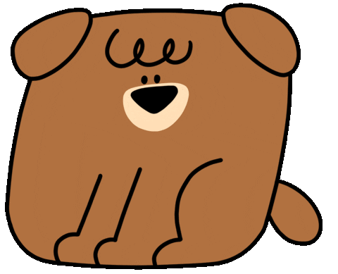 Happy Dog Sticker by haitai