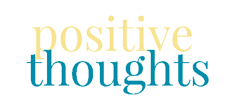Positive Thoughts Sticker by Power of Positivity