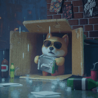 thedogefrens cool sunglasses rain delivery GIF