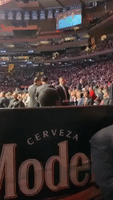 Trump Waves to UFC Crowd at Madison Square Garden