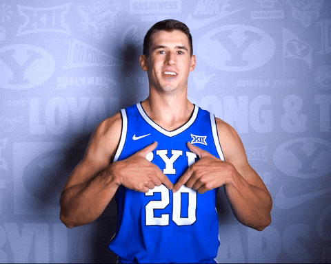 Byu Mens Basketball GIF by BYU Cougars