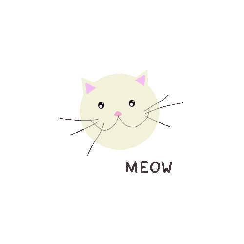 rumalukes cat kitty kitten meow Sticker