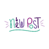 New Post Sticker