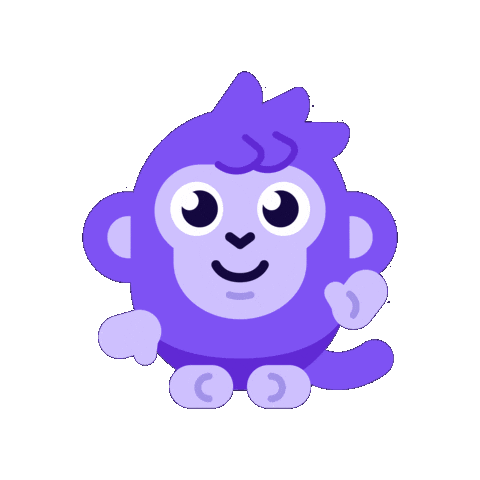 Monkey Rae Sticker by Raena AI