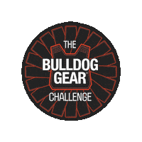 Bulldoggear bulldog gear bulldog gear challenge Sticker