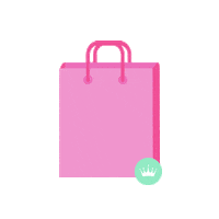 shopping add Sticker by YOU ARE THE PRINCESS