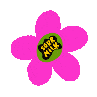 Flower Power Sticker by @sourmilkshopfresno