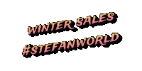 Winter Sales Sticker by Stefan Fashion