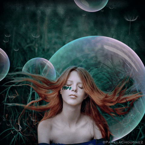 Bubbles Pamela Chougne GIF