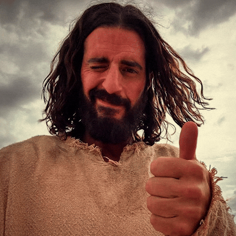 Wink Ok GIF by The Chosen Brasil