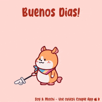 Good Morning Buenos Dias GIF by SoyandMochi