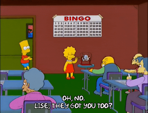 Playing Lisa Simpson GIF by The Simpsons