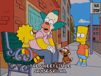 telling bart simpson GIF