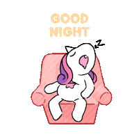 Sleepy Bye Bye Sticker by PlayDappTown