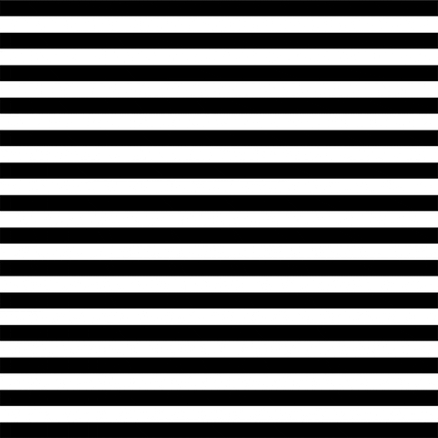 Digital art gif. Black and white falling horizontal stripes create an optical illusion from which the letter W emerges.