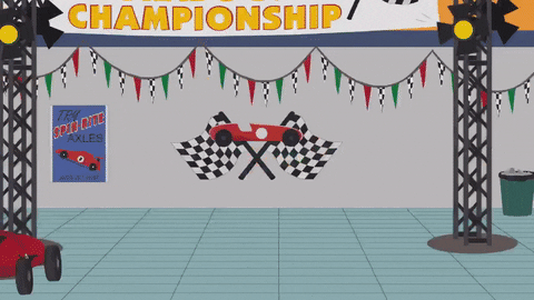 championship speeding GIF by South Park 