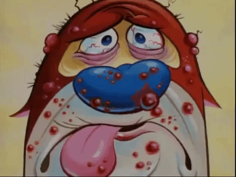 ren and stimpy nicksplat GIF